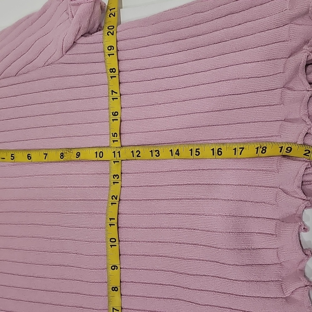 St John Collection Pink Sweather Knit jacket Size 14 Gold Buttom - Picture 11 of 12